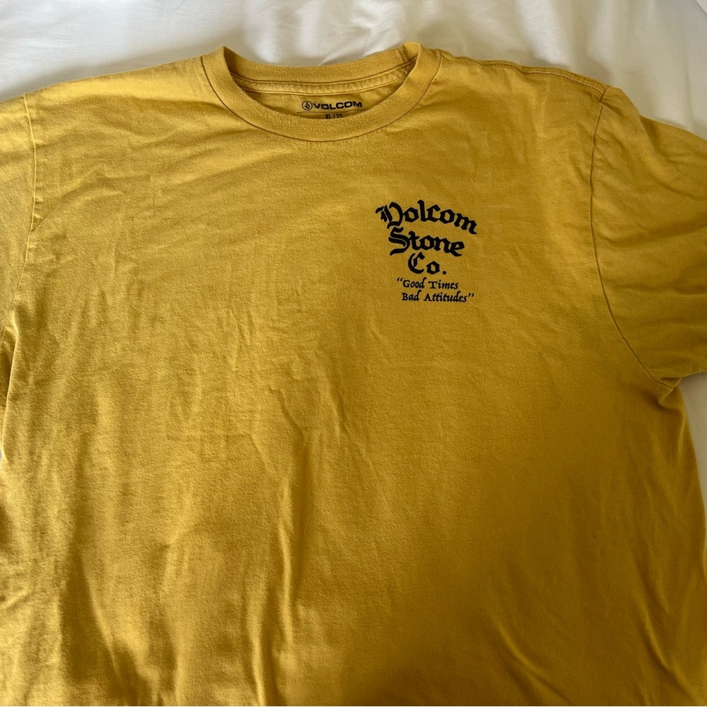 Volcom Stone Co. Mustard Tee